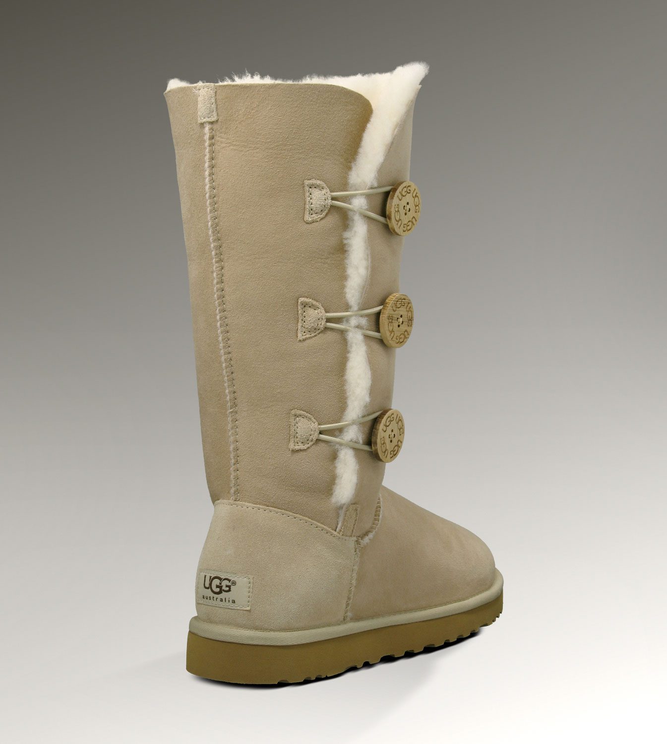 UGG Bailey Button Triplet 1873 Boots Sand